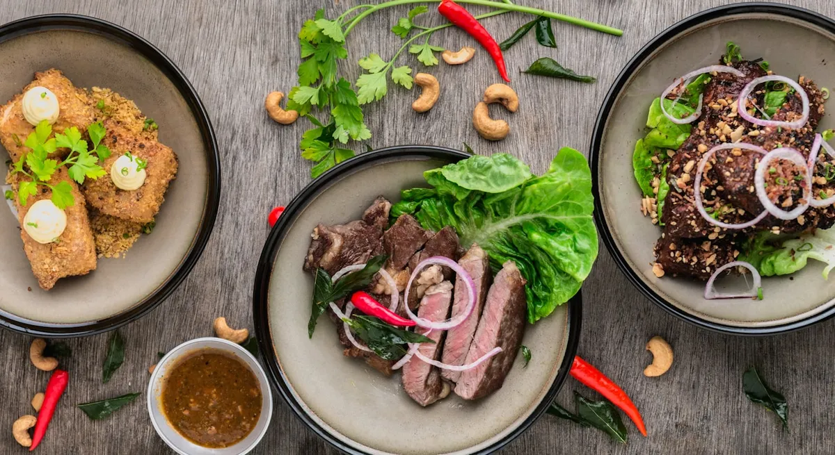 用 AI 產生的食譜和美食