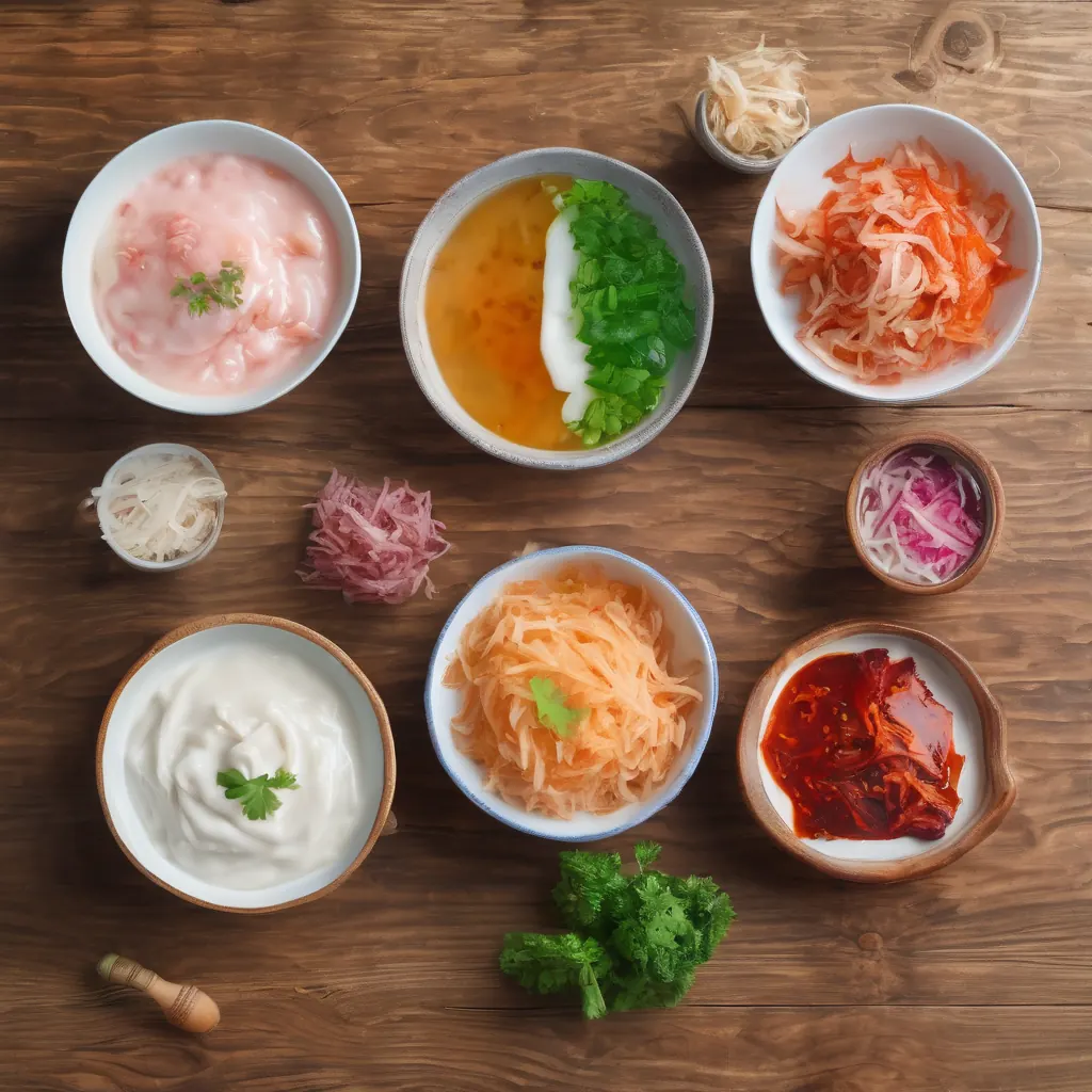 發酵食物如泡菜與味增