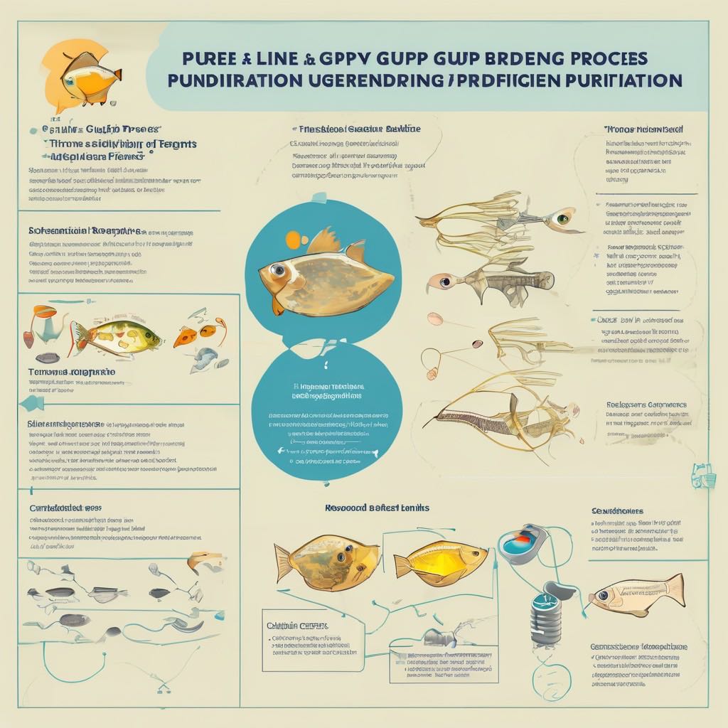 培育純系孔雀魚步驟圖