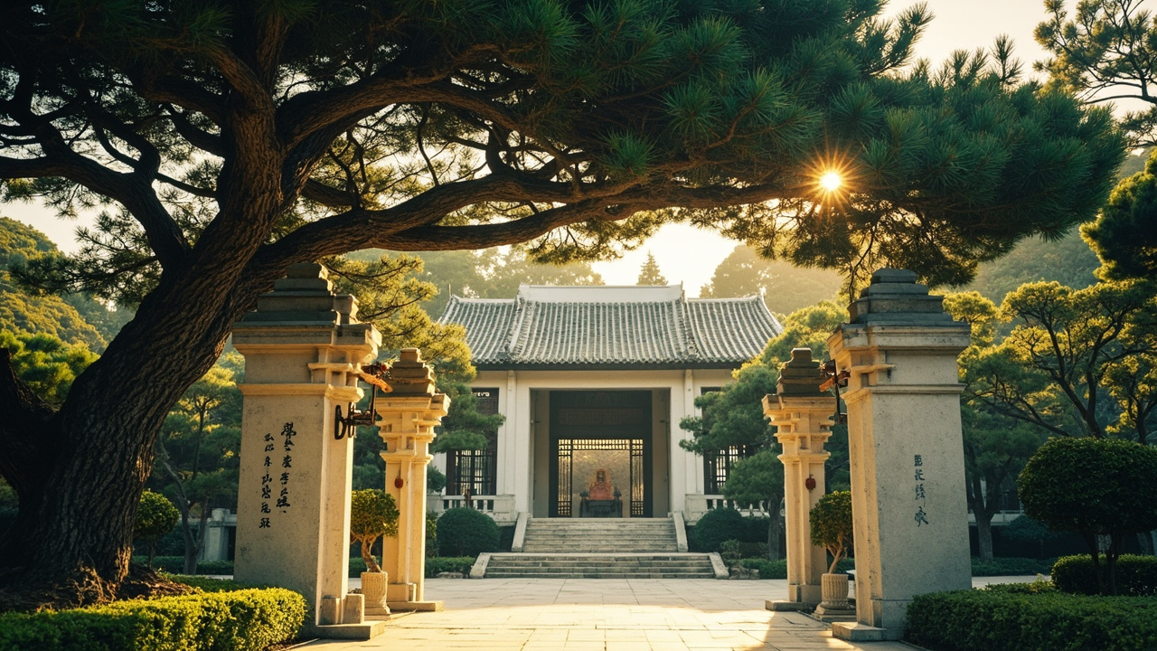 松園別館入口的百年老松樹